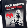 Tech N9ne's The Calm Before The Storm Tour 2016 Black T-shirt Size S