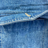 Eddie Bauer Blanket Lined Button Up Blue Denim Jacket Size M