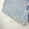 Levi's 550 Light Wash Blue Denim Shorts Size 12
