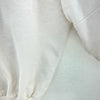 Adidas Logo Embroidered White Sweatshirt Size L Crewneck