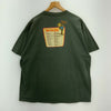 Phish Rock Band Winter Tour 2003 Green T-shirt Size XXL