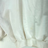 Adidas Logo Embroidered White Sweatshirt Size L Crewneck