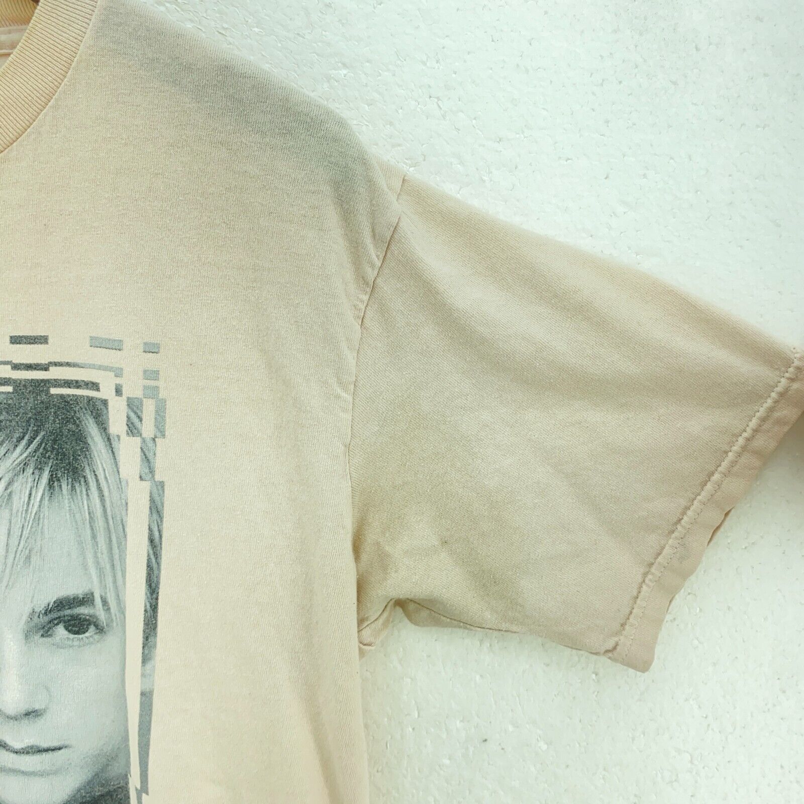 AAron Carter 2001 Pink T-shirt Size XL Tee Women's