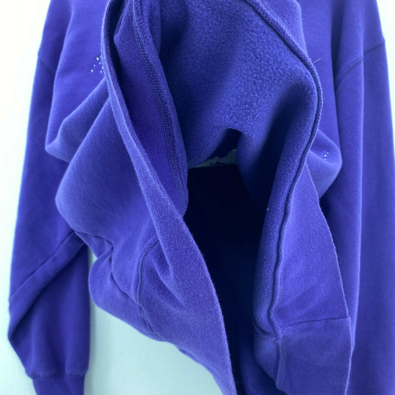 Disney Tinker Bell Sometimes It Takes A Little Magic Purple Sweatshirt Size L