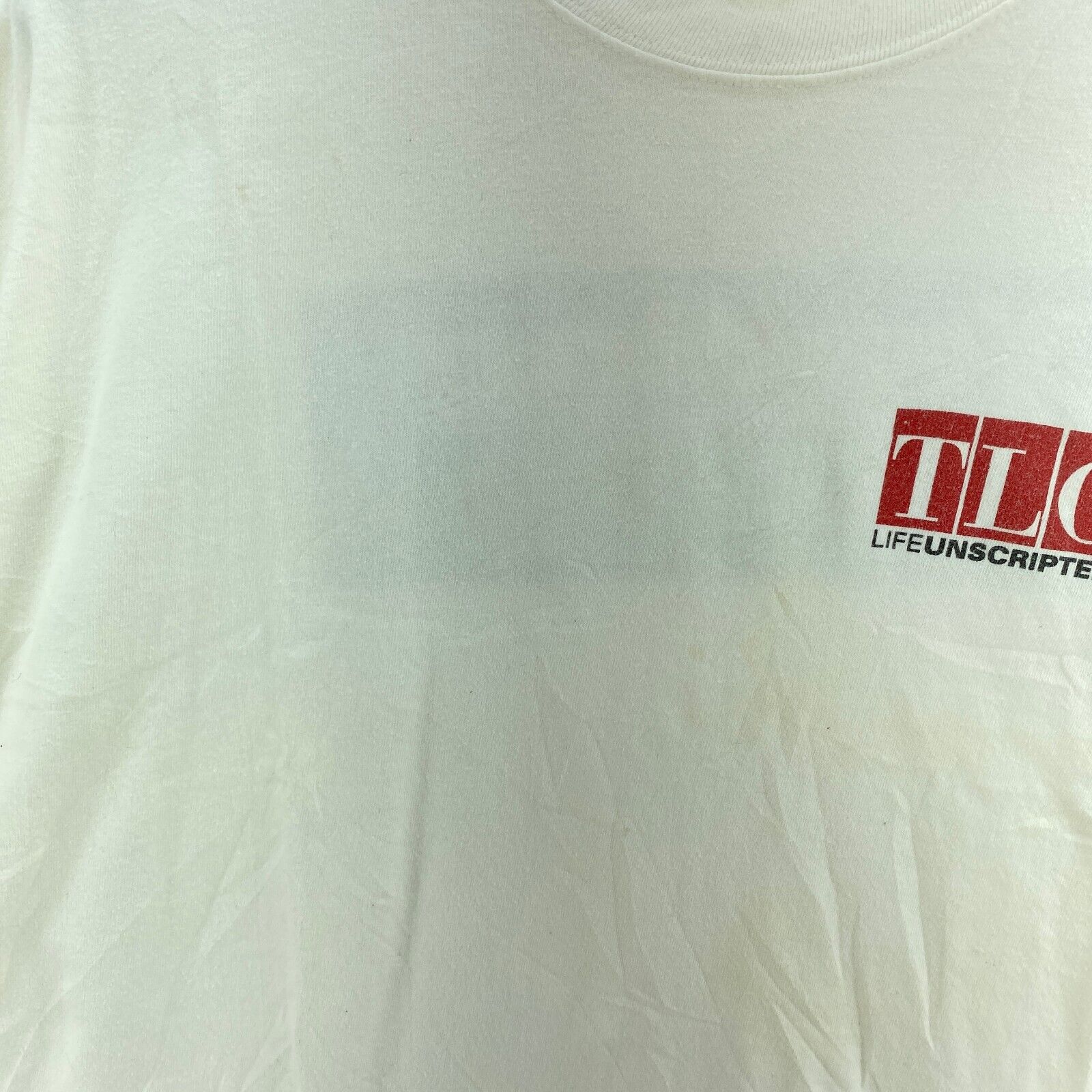 Discovery Channel TLC Trading Spaces White Vintage T-shirt XL