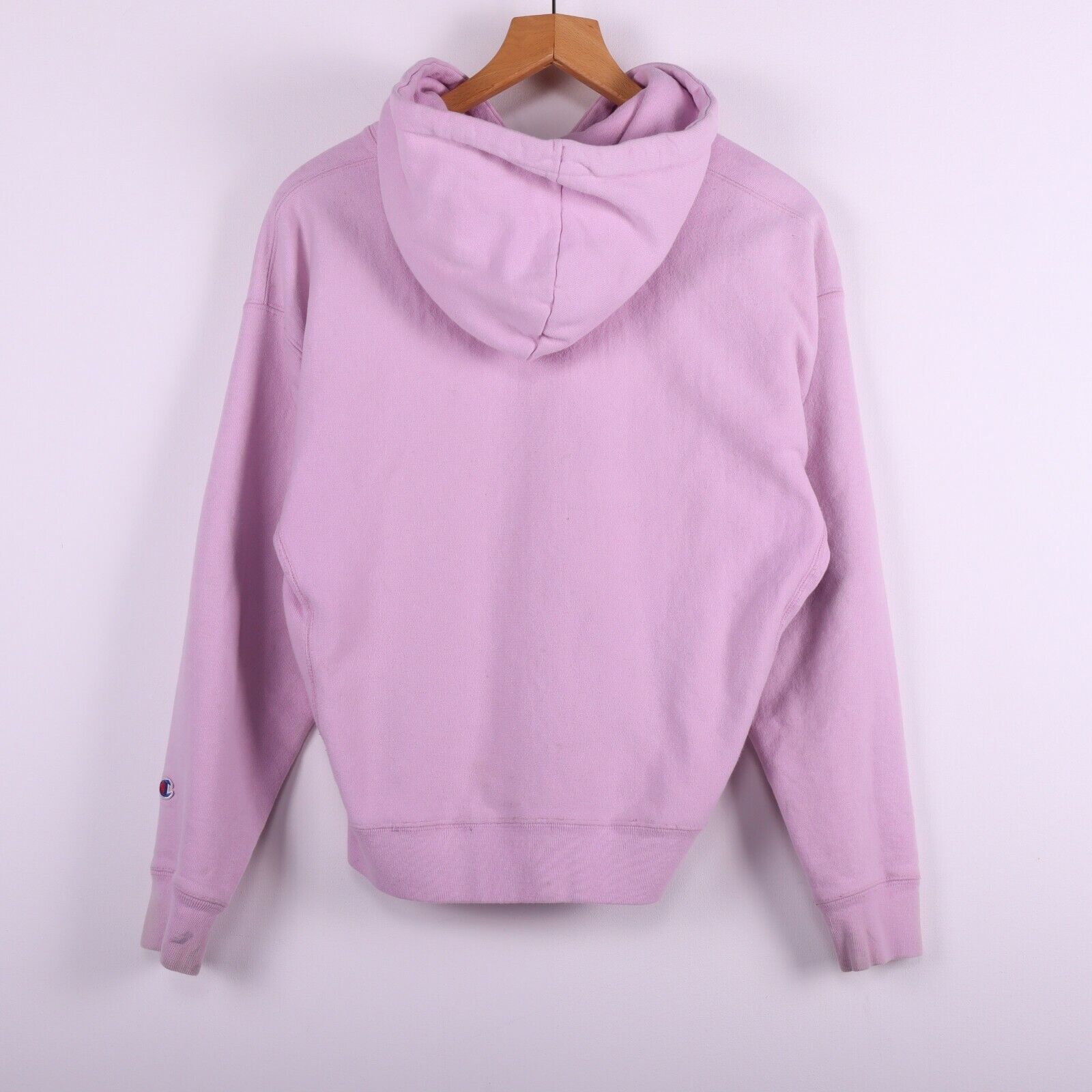 Champion Reverse Weave Vintage Hoodie Size Large Pink 90s