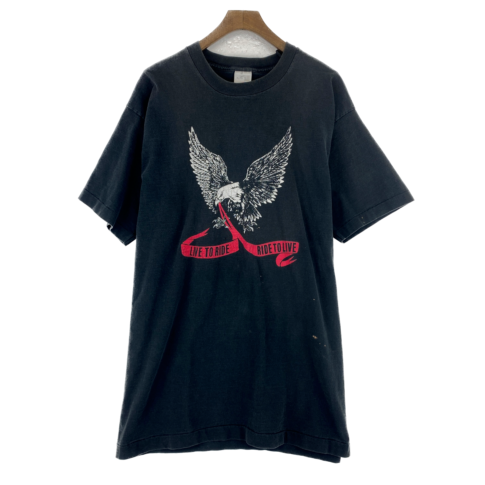 Harley Davidson Motorcycles Live To Ride Ride To Live Black T-shirt Size XL