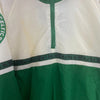 Boston Celtics Embroidered Patch Green Jacket Pullover 1/4 Zip Jacket Size M