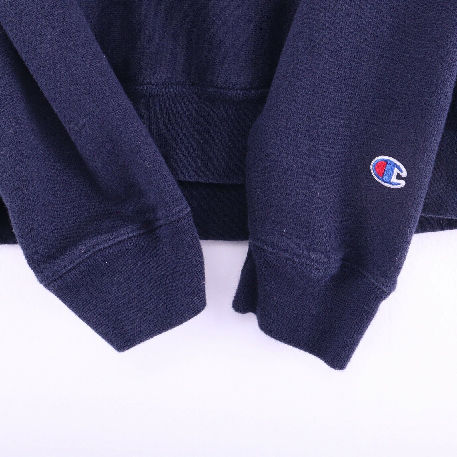 Champion Reverse Weave Blue Hoodie Size Large