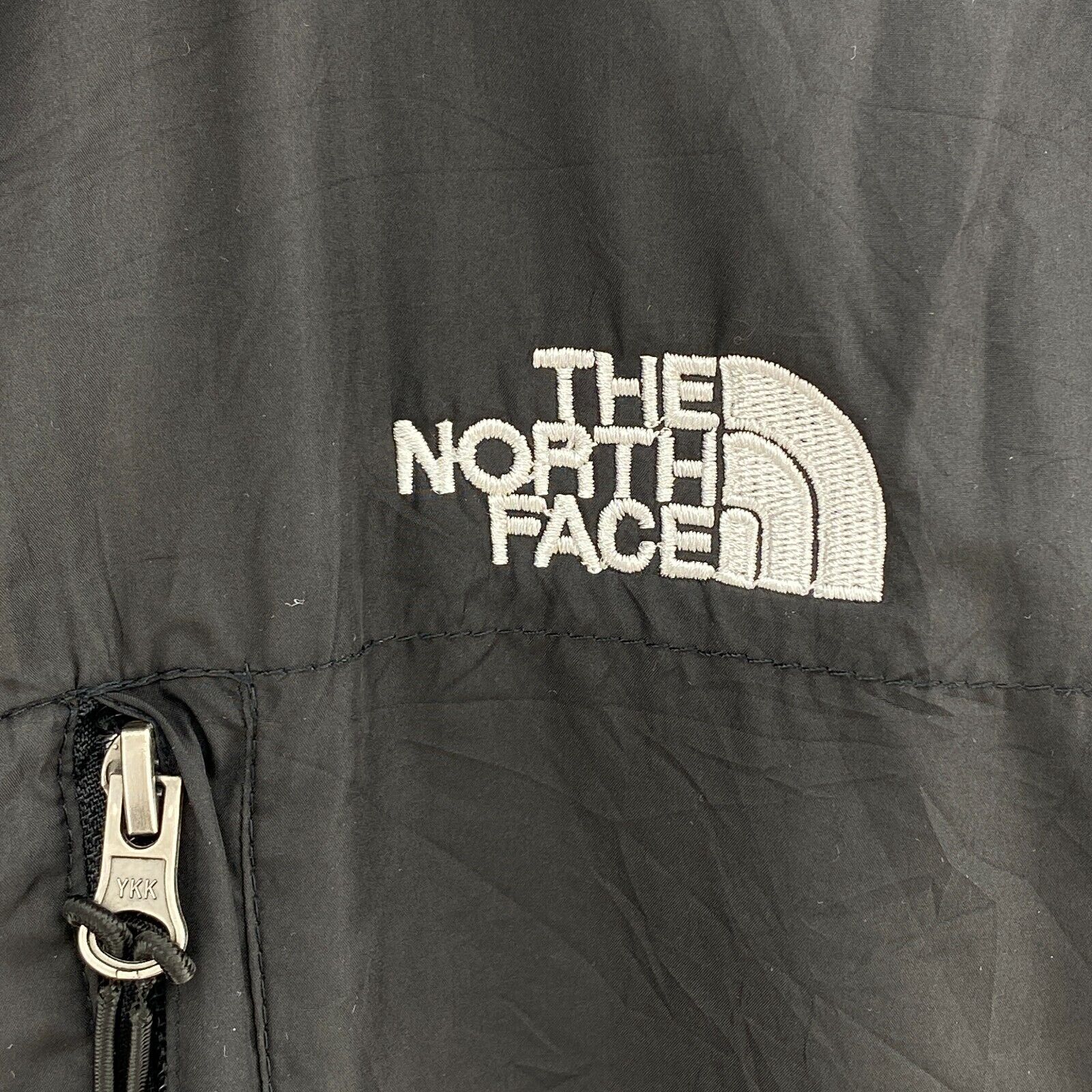 The North Face Men's Fleece Black Jacket Size L Full Zip UP