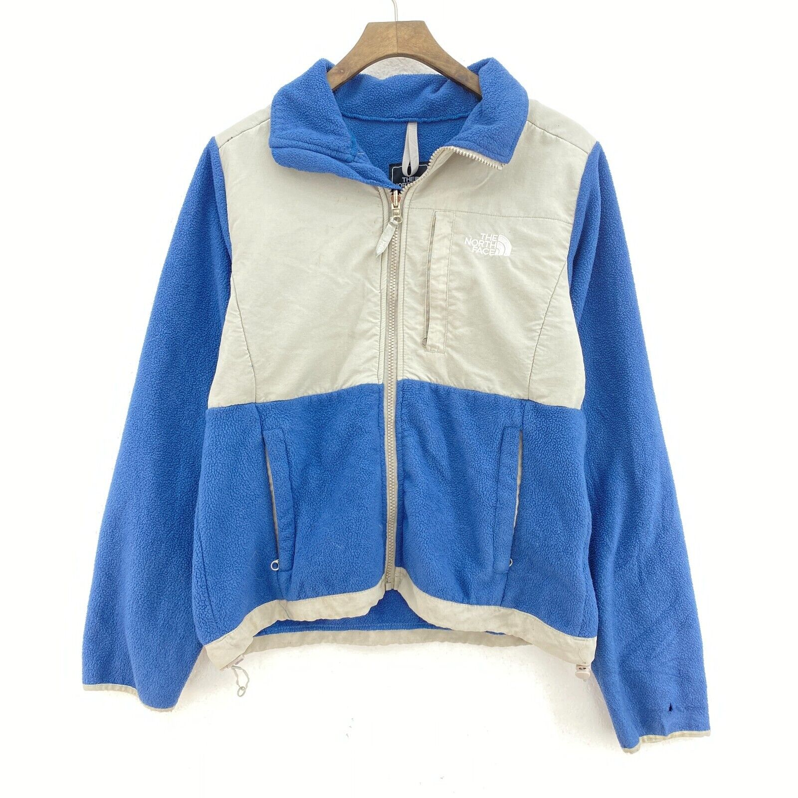 The North Face Fleece Denali Jacket Two Tone Blue Size S Women's Full Zip Up