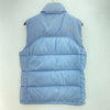 The North Face Women's Full Zip Nuptse Down 700 Series Vest Jacket Blue Size S