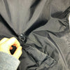 Adidas Original Blue Mid-length Nylon Jacket Full Zip Hooded Size M