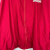 Vintage Reebok Logo New Mexico Lobos Full Zip Red Jacket Size 3XL