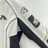 Honda Joe Rocket White Motorcycle Jacket Size M Missing Armour With Liner