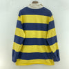 Vintage Polo Ralph Lauren Striped Yellow Navy Blue Polo T-shirt Size L