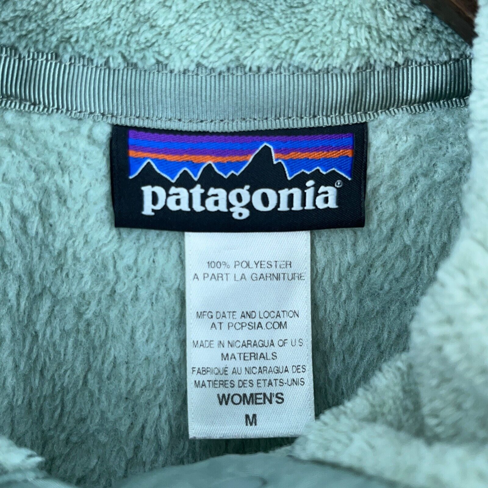 Vintage Patagonia Snap-T Fleece Pullover Jacket Size M Women's