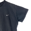 Vintage Nike Swoosh Chest Logo Black T-shirt Size S