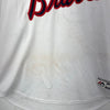 Vintage Atlanta Braves V-Neck #37 White Jersey Size XL