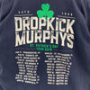 Dropkick Murphys St. Patrick's Day Tour 2019 Black T-shirt Size L