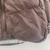 The North Face Kids Girls Goose Down Reversible Brown Puffer Size XL Nuptse 550