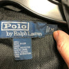 Polo Ralph Lauren Mid Length Black Shell Nylon Jacket Full Zip Size M
