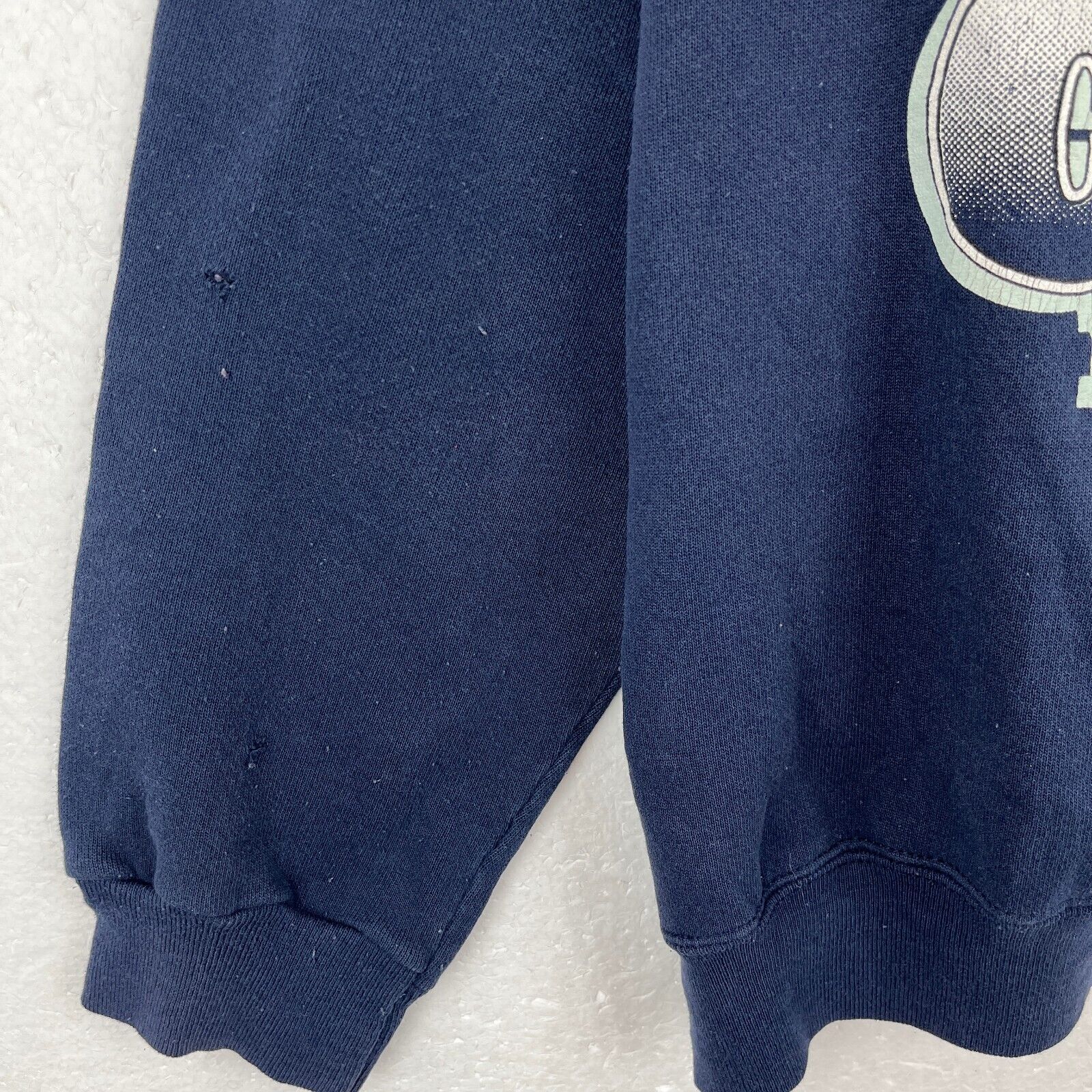 Super Bowl XXVIII Champions Dallas Cowboys NFL Navy Blue Sweatshirt Size L