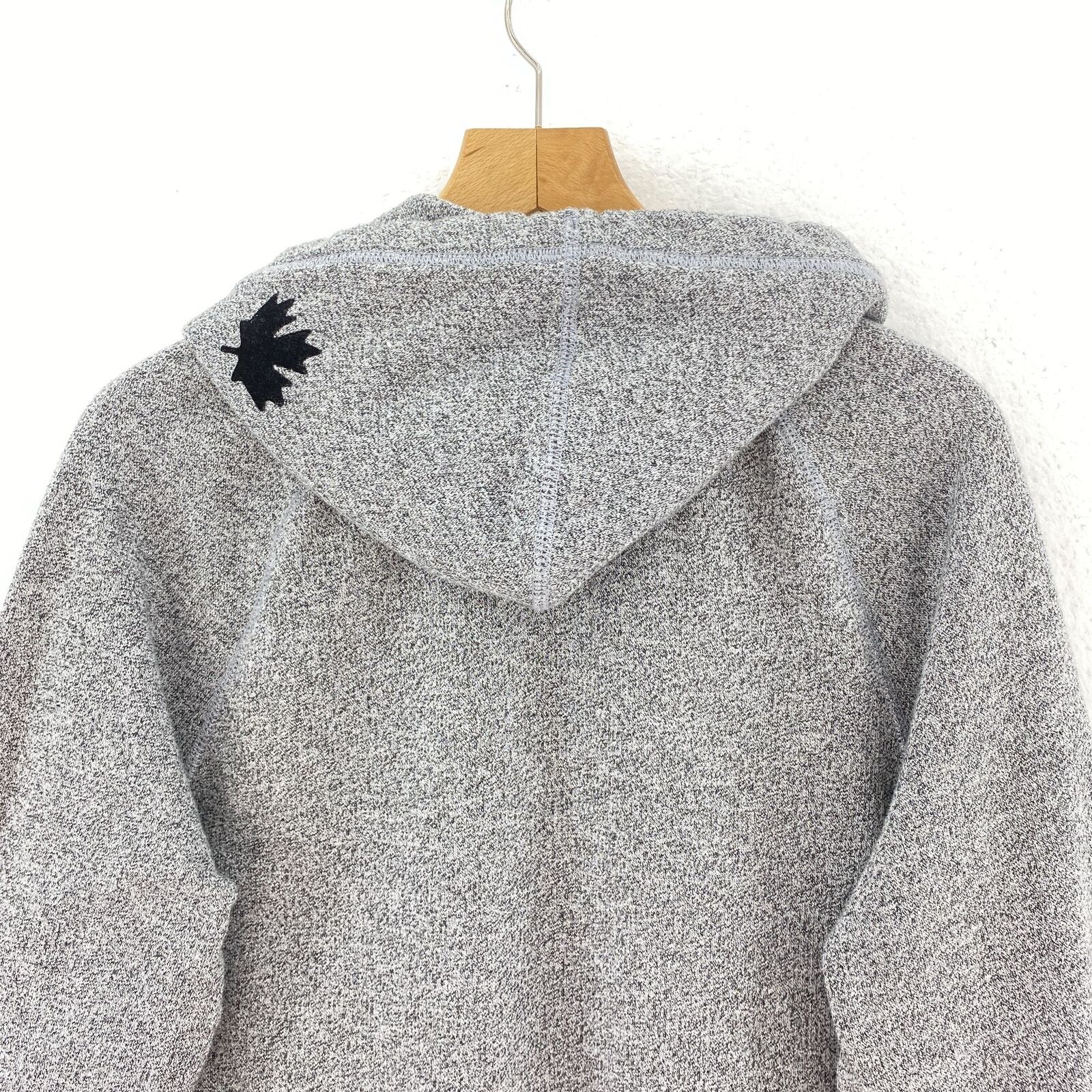 ROOTS Men's Gray Salt And Pepper Hoodie