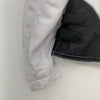 Harley Davidson Motorcycles Women Biker Jacket White Black Size S Air Knit
