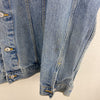 Levi Strauss Medium Blue Button Up Denim Jacket Size L