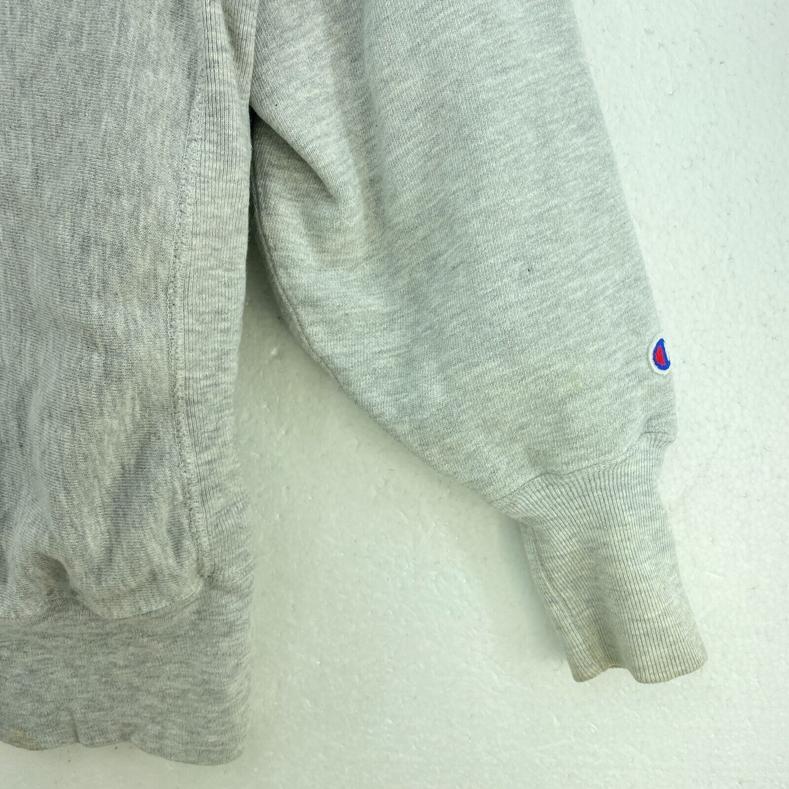 Champion Reverse Weave Smith College Spell Out Logo Gray Sweatshirt Size XL