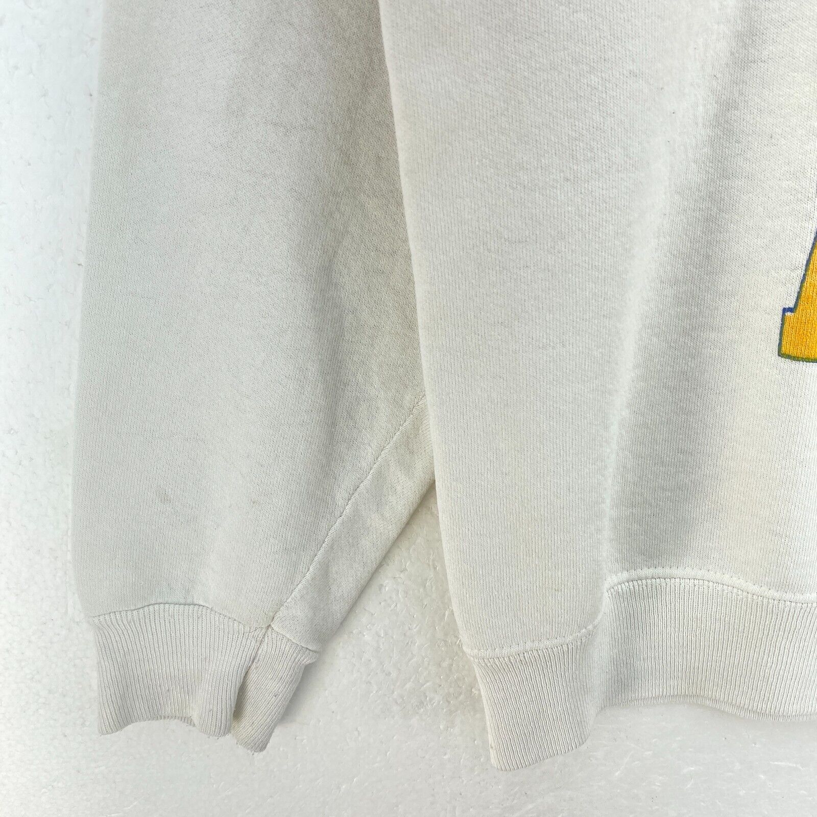 Lee North Carolina University Alumni White Sweatshirt Size XL Crewneck