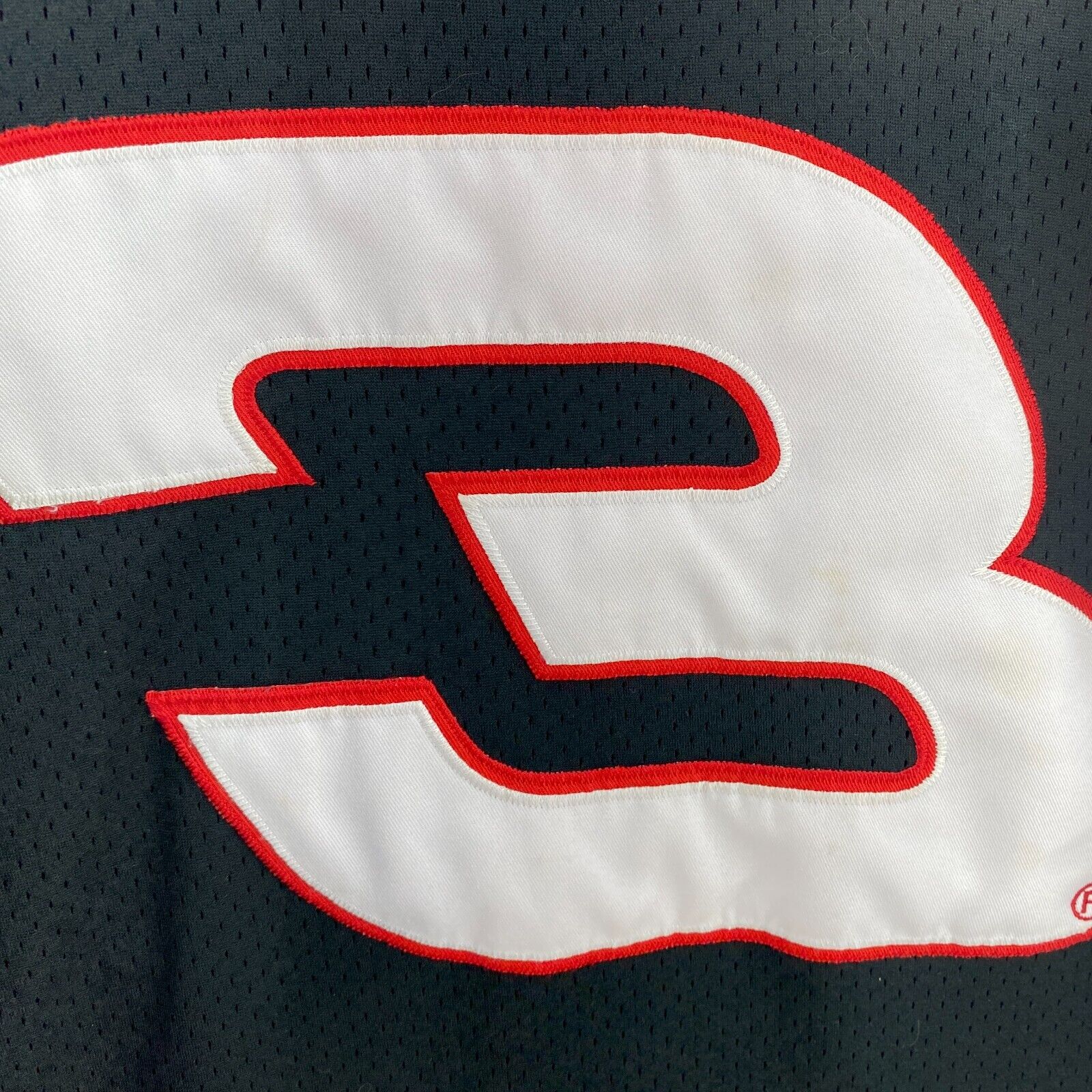 Vintage Chase Nascar Authentic Dale Earnhart Black Jersey Size XL