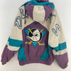 Pro Player Mighty Ducks Anaheim NHL Purple Vintage Insulated Jacket Size L