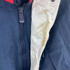 Vintage Nautica Full Zip Navy Blue Bomber Jacket Size M