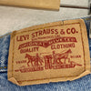 Levi Strauss 550 Relaxed Tapered Fit Women's Light Wash Jeans Size 12