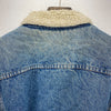 Levi's Sherpa Denim Blue Medium Wash Size 46 Snap Up