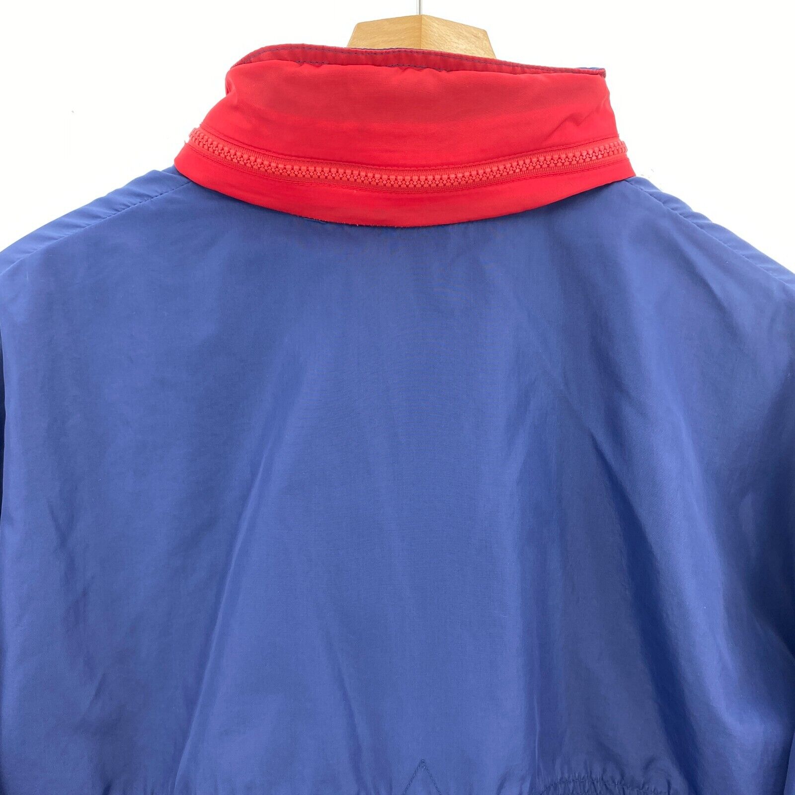 Nike Blue Light Long Windbreaker Jacket Size L