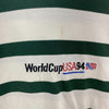 World Cup USA 94 Football Green Stripes Hooded T-shirt Size 1