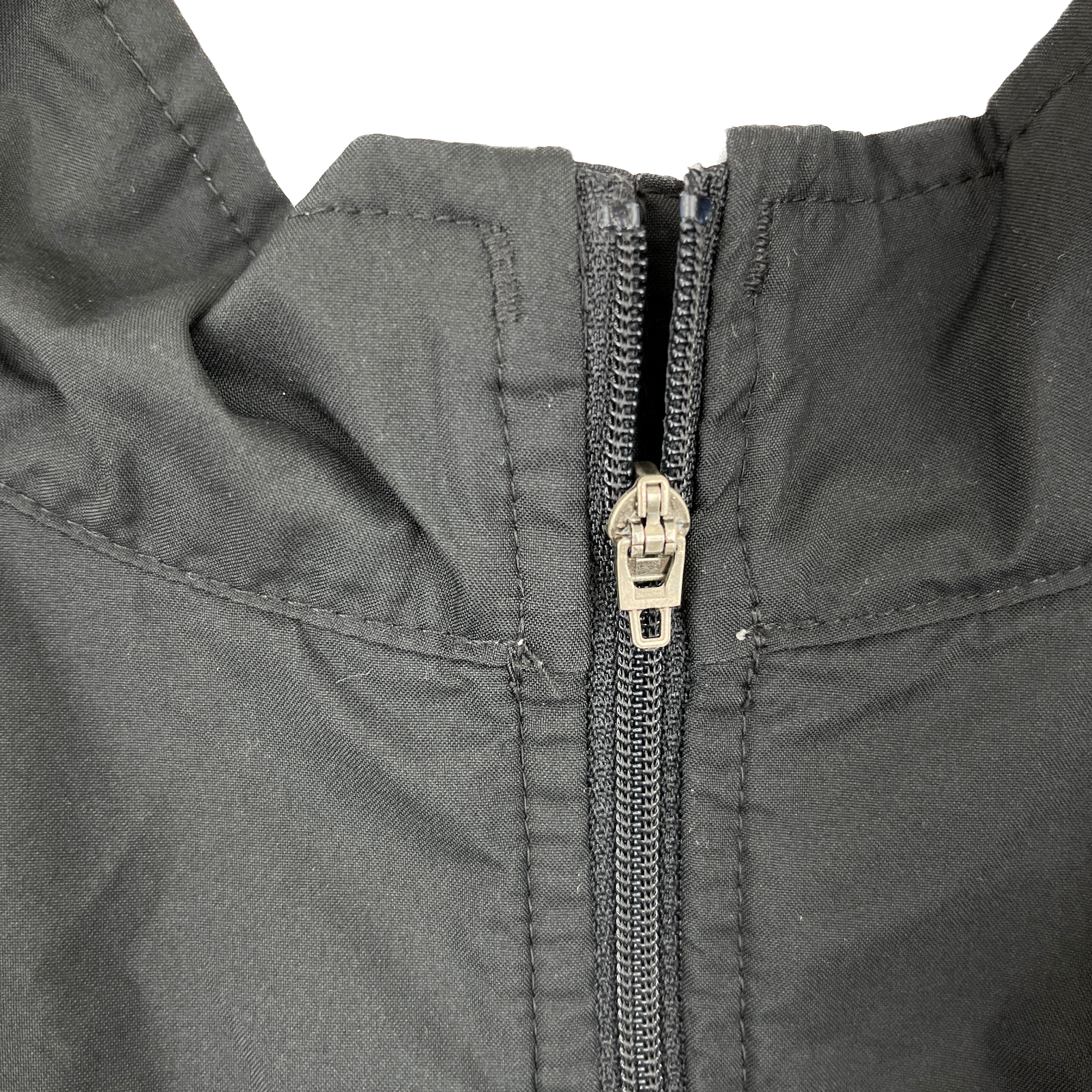 Vintage Nike Clima Fit Black Full Zip Light Jacket Size 2XL