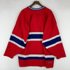 Vintage CCM Montreal Canadiens 1980s NHL Red Jersey Size L