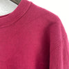 Champion Reverse Weave Embroidered Logo Red Sweatshirt Size L Crewneck