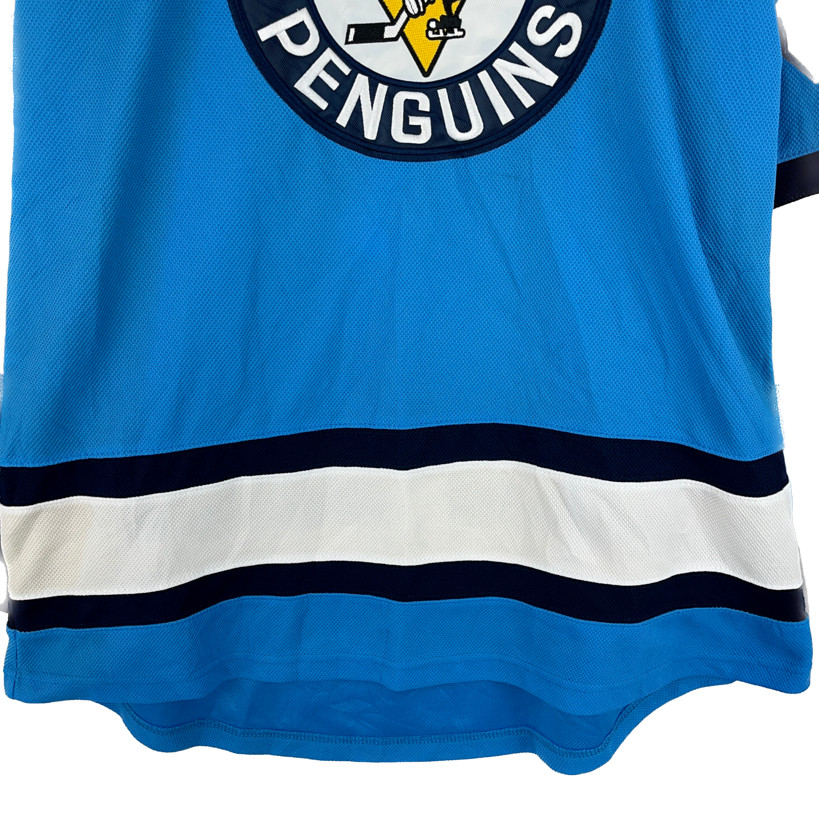 Vintage Reebok CCM Pittsburgh Penguins #87 Sidney Crosby Blue Jersey Size 54