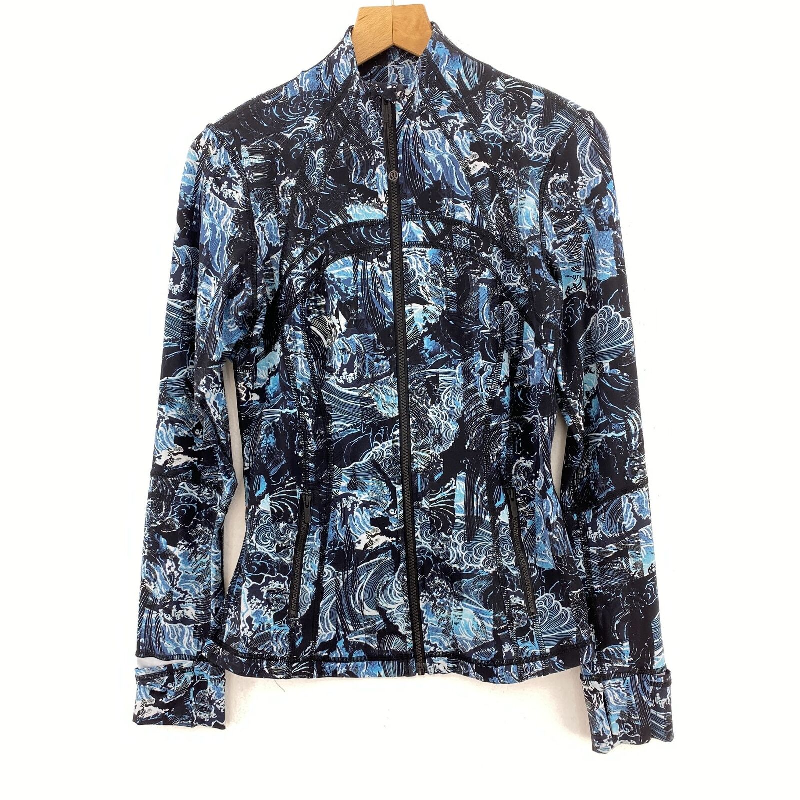 LULULEMON Abstract Printed Zip Up Jacket