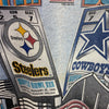 Super Bowl 1995 Pittsburg Steelers Dallas Cowboys NFL Gray Sweatshirt Size XL