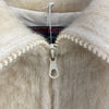 Stobi Denmarck Arctic Wool Beige Vintate Jacket Size S Full Zip Up