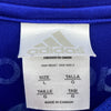 Vintage Adidas Italia Blue Jersey Size L Crew Neck