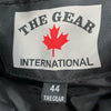 The Gear International Black Biker Jacket Size 44 Armoured Elbow Shoulder