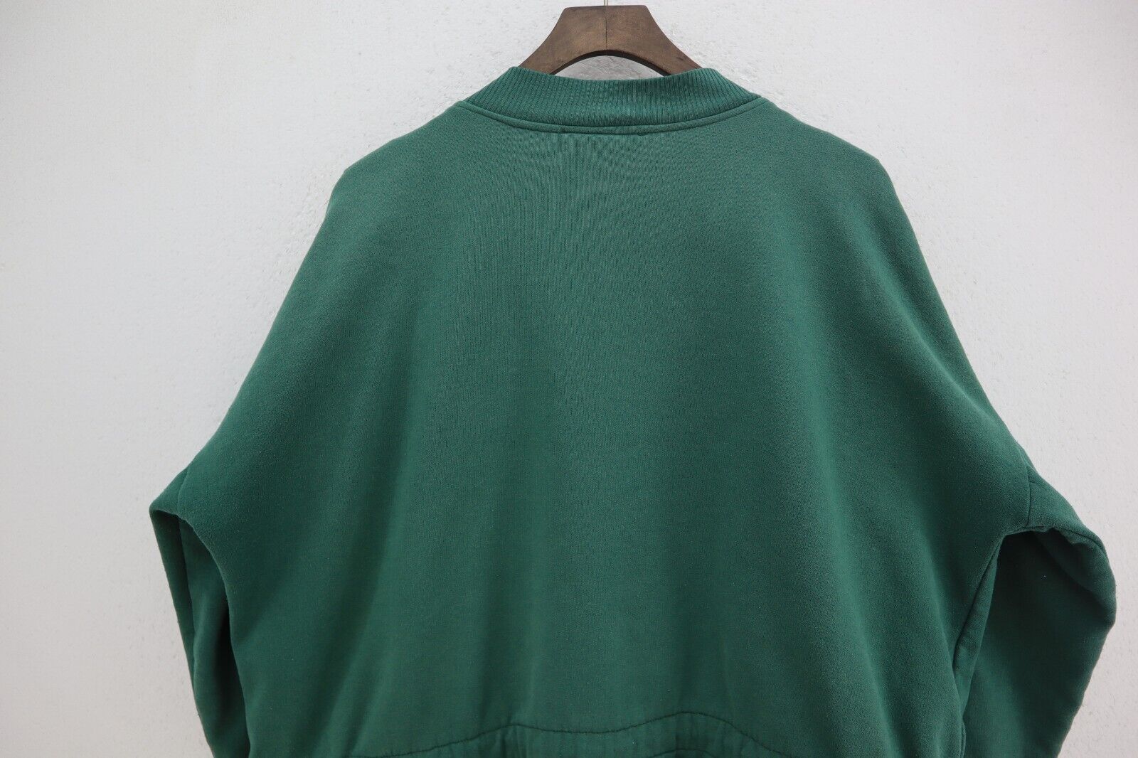 St. Francisco Xavier University Button Up Green Bomber Jacket Size L