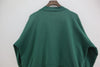 St. Francisco Xavier University Button Up Green Bomber Jacket Size L